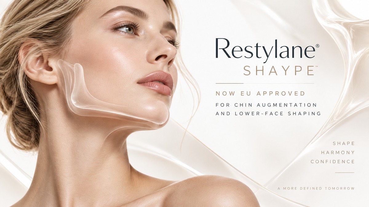 Restylane Shaype — европейское одобрение для коррекции подбородка